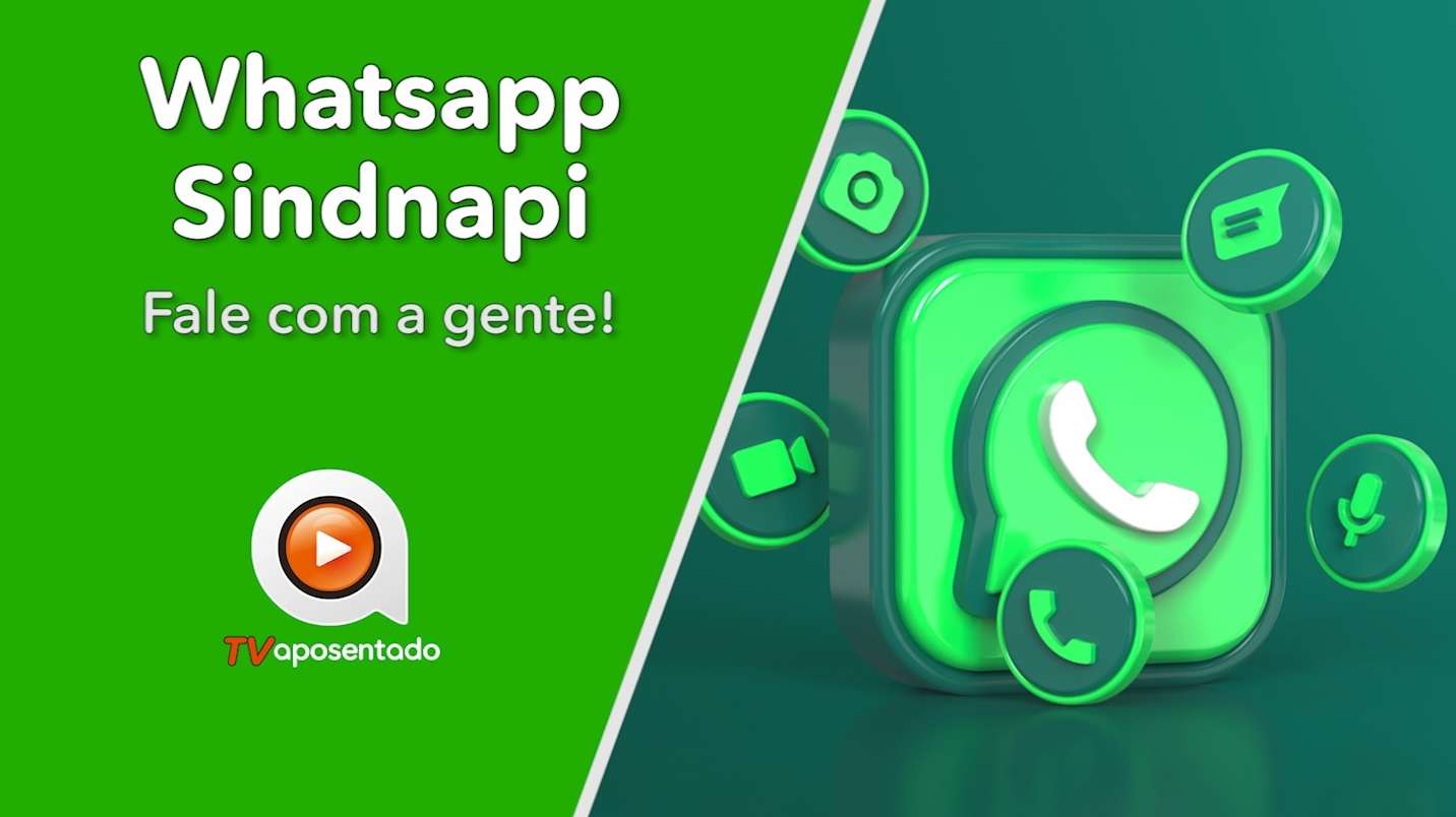 TV APOSENTADO | Você sabia que o Sindnapi possui um Whatsapp?